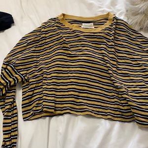 Urban Outfitters Long Sleeve Crop Top